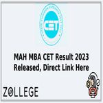 MAH MBA CET Result 2023 Released Direct Link Here